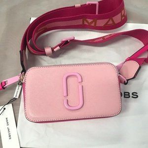 Marc jacobs Moto Shot Crossbody Bag NWT Pink Leather
